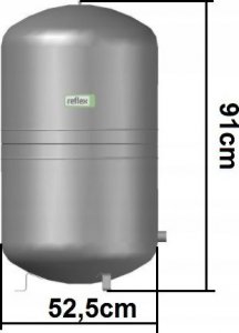 Reflex NACZYNIE WZB. C.O. N-140, 1":6BAR,SZARE 2