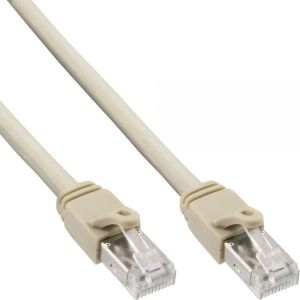 InLine Patchcord S/FTP, PiMF, Cat.6, certified, szary 0.5m (76750A) 1