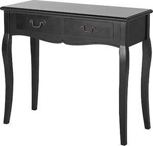 Shumee Konsola 2 szuflady czarna 2