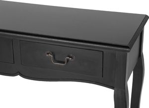 Shumee Konsola 2 szuflady czarna 6