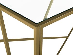 Shumee Konsola szklana złota ORLAND 5