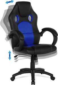 Fotel Beliani REST granatowy 5