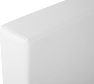 Beliani Łóżko ze stolikami nocnymi 180 x 200 cm brązowe ZEN 4