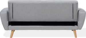 Shumee Sofa rozkładana 3-osobowa szara FLORLI 5