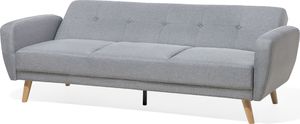 Shumee Sofa rozkładana 3-osobowa szara FLORLI 6