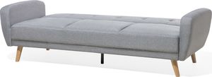 Shumee Sofa rozkładana 3-osobowa szara FLORLI 7