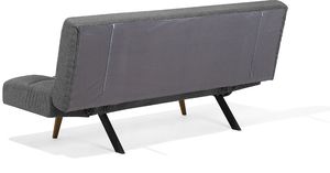 Shumee Sofa rozkładana ciemnoszara INGARO 5