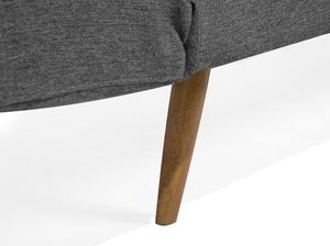 Shumee Sofa rozkładana ciemnoszara INGARO 8