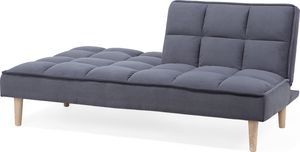 Beliani Sofa rozkładana ciemnoszara SILJAN 5