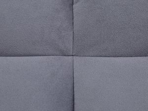 Beliani Sofa rozkładana ciemnoszara SILJAN 7