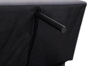 Beliani Sofa rozkładana ciemnoszara SILJAN 8