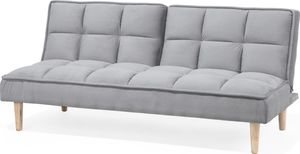 Shumee Sofa rozkładana jasnoszara SILJAN 3