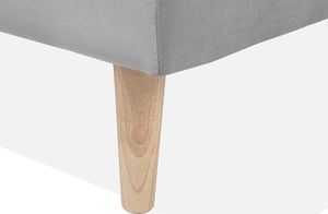 Shumee Sofa rozkładana jasnoszara SILJAN 7