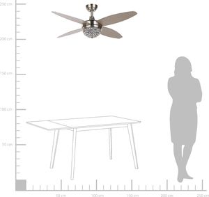 Wentylator Shumee Sufitowy Zarqua 3