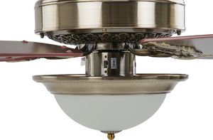 Wentylator Shumee Wentylator sufitowy złoty BEGEJ 6