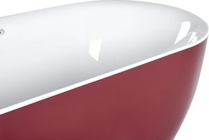 Wanna Shumee Wanna wolnostojąca 170 x 80 cm czerwona CARRERA 8