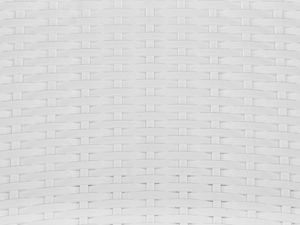 Shumee Zestaw 2 krzeseł ogrodowych biały FOSSANO 6