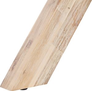 Shumee Okrągły stół ogrodowy imitacja betonu szary OLBIA 4