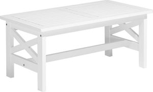 Shumee Stół ogrodowy biały BALTIC II 1