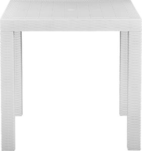 Shumee Stół ogrodowy biały FOSSANO 3