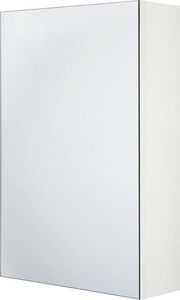 Shumee Szafka łazienkowa wisząca z lustrem 40 x 60 cm biała PRIMAVERA 3