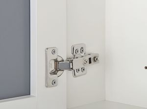 Shumee Szafka łazienkowa wisząca z lustrem 40 x 60 cm biała PRIMAVERA 5