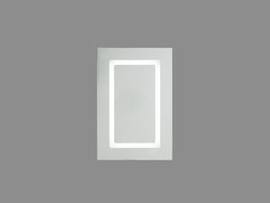 Shumee Szafka łazienkowa wisząca z lustrem LED 40 x 60 cm biała CONDOR 5