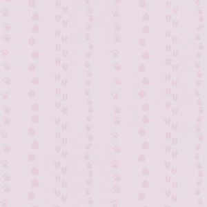 PS INTERNATIONAL Tapeta 5575-20 HAPPY KIDS 2 Ślady Tropy Pink 1