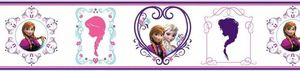 decofun Border Kraina Lodu Disney Frozen ramki 1