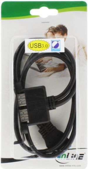 InLine Śledź Low Profile 2x USB 3.0 A (33390E) 2