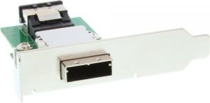 InLine SAS Low Profile Adapter Bracket external SFF-8088 - wewnętrzny SFF-8087 (27650) 1
