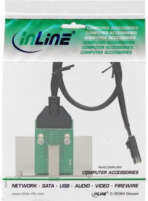 InLine SAS HD Bracket z Kabel zewn. SFF-8644 - wewn. SFF-8087 0.5m (27658B) 2