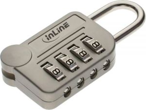 Linka zabezpieczająca InLine Security Lock z zamkiem szyfrowym ze wzmocnionej stali (55721) 1