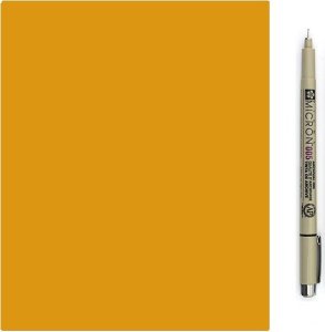 BRUYNZEEL SAKURA Sakura Pigma 005 Micron Cienkopis 05 Orange 0,2mm 2