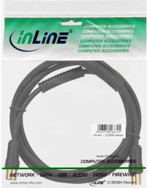 Kabel InLine Antenowy 5m czarny (69405P) 2
