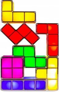 Pan i Pani Gadżet Lampka klocki Tetris neonowa 1