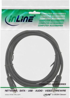 Kabel InLine Antenowe 20m czarny (69420S) 2
