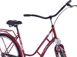 Orlando Rower miejski 28 Orlando Holand Retro Bordowy 3