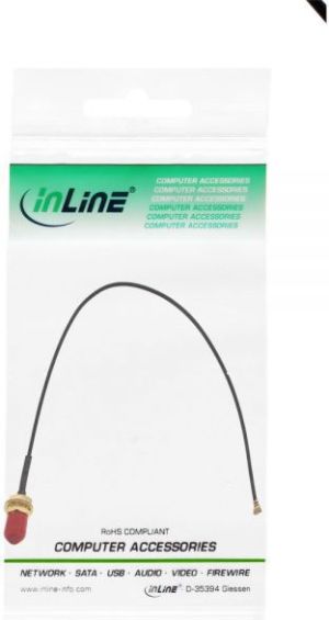 InLine Kabel WiFi RP-SMA żeński - U.FL męski 20cm (40835B) 4
