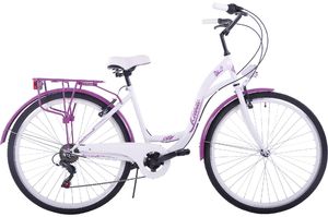 Kozbike Kozbike City rower 28 7s biało-fioletowy (K36) 3