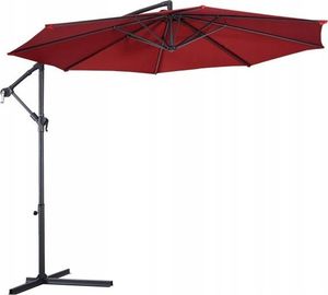 Costway Parasol ogrodowy na balkon taras 300 cm 1