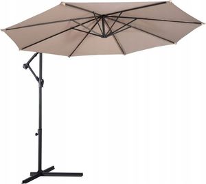 Costway Parasol ogrodowy na balkon taras składany 300 cm 2