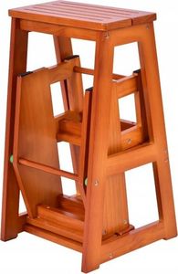 Costway Podest drewniana 3 stopniowa (HW55009NA) 2