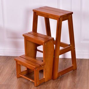 Costway Podest drewniana 3 stopniowa (HW55009NA) 6