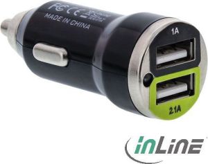 Ładowarka InLine Dual 2x USB-A 2.1 A  (31502C) 1