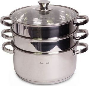 Kamille Garnek parowar do gotowania na parze 5,5L 4el. 1