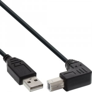 Kabel USB InLine USB-A - USB-B 0.5 m Czarny (34505U) 1