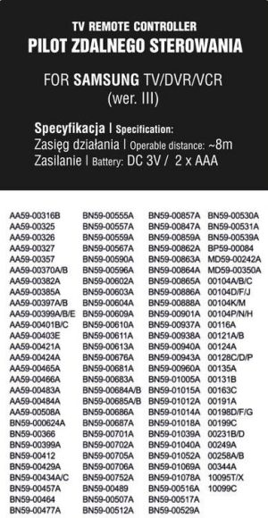 Pilot RTV Blow do SAMSUNG wersja III - 3976#) 3