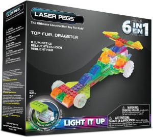 Laser Pegs 6w1 Dragster (LASE0004) 1