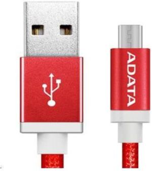 Kabel USB ADATA USB-A - 1 m Czerwony (AMUCAL-100CMK-CRD) 1
